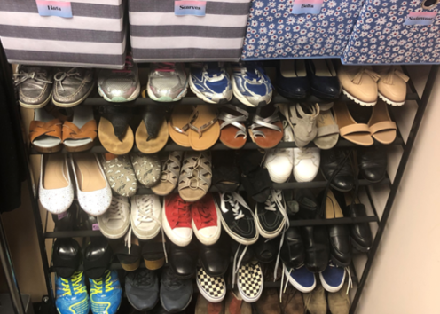 Shoes in the Trans Closet