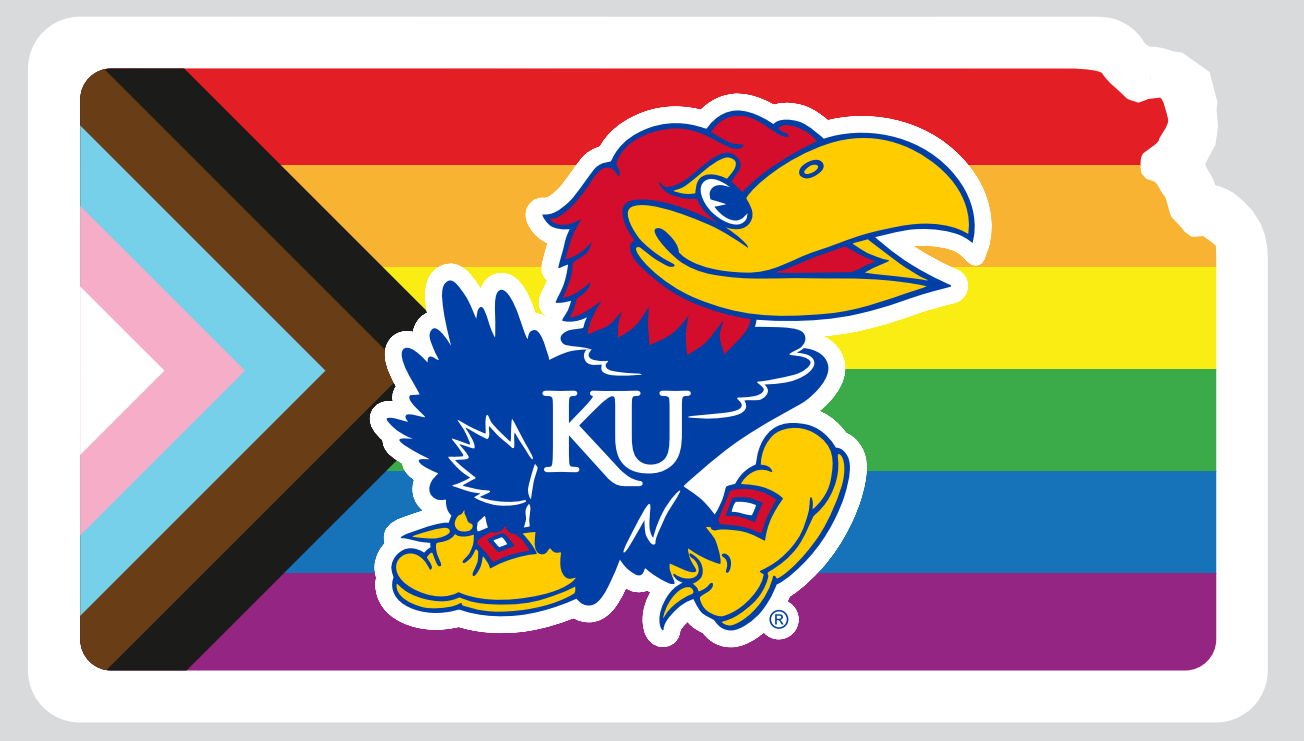 Inclusive Jayhawk flag